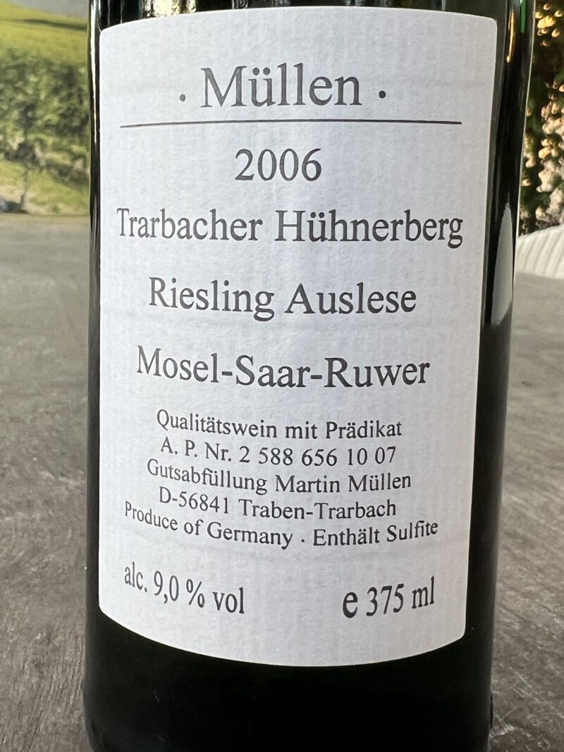 Martin Müllen Trarbacher Huhnerberg Auslese - Afbeelding 2
