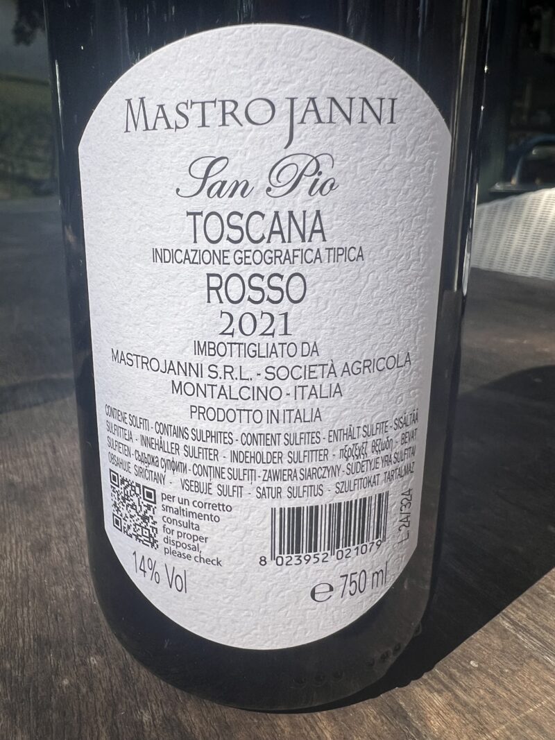 MastroJanni San Pio Toscana IGT - Afbeelding 2