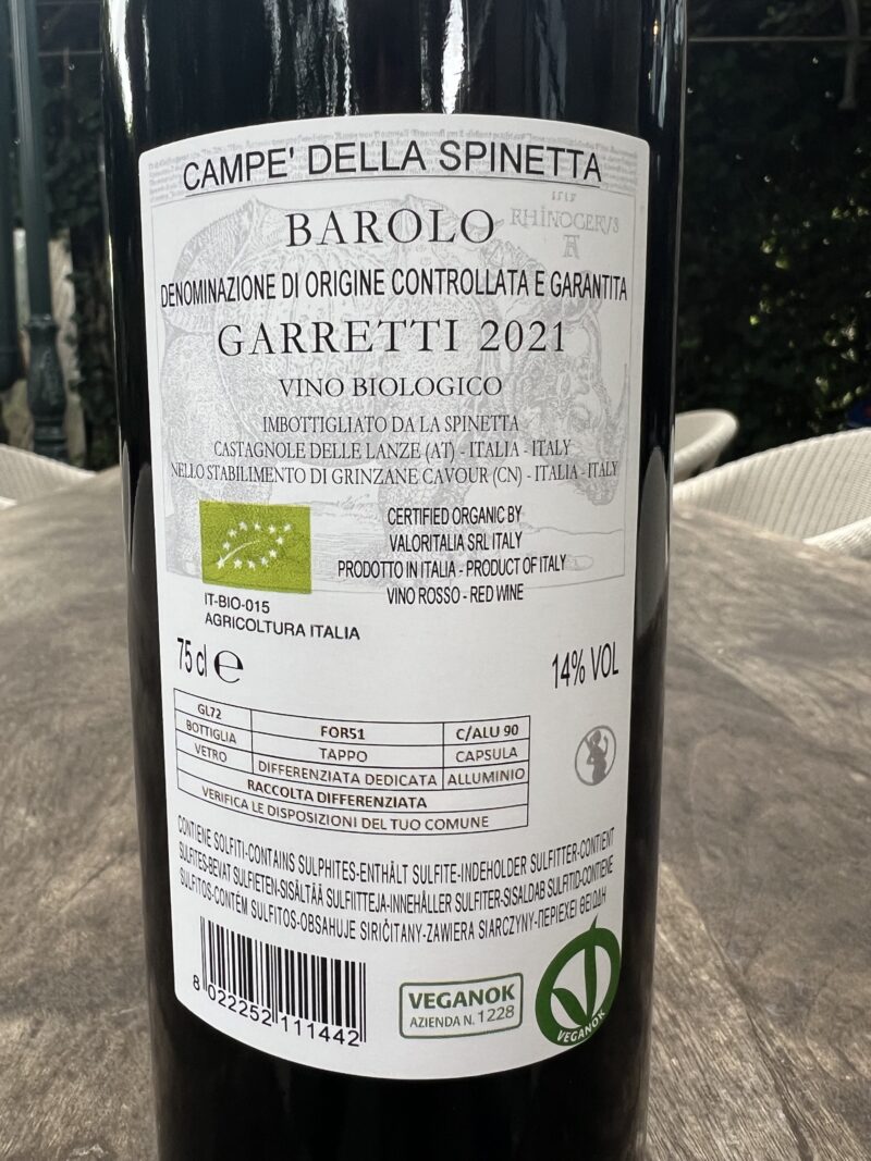 La Spinetta Vigneto Garretti Barolo DOCG - Image 2