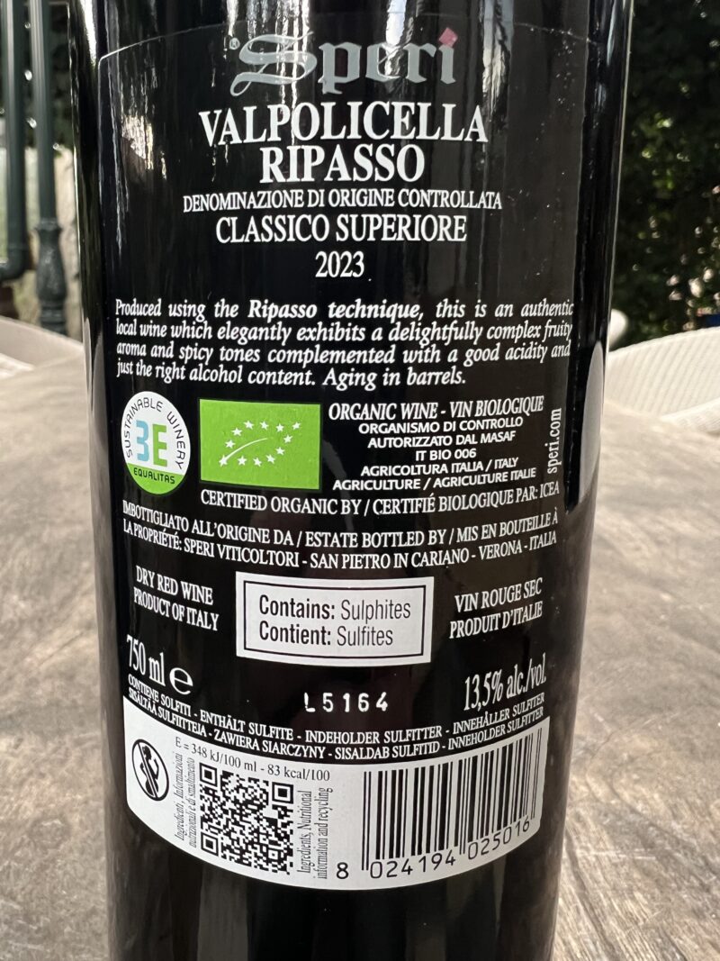 Speri Valpolicella Classico Superiore Ripasso DOC - Afbeelding 2