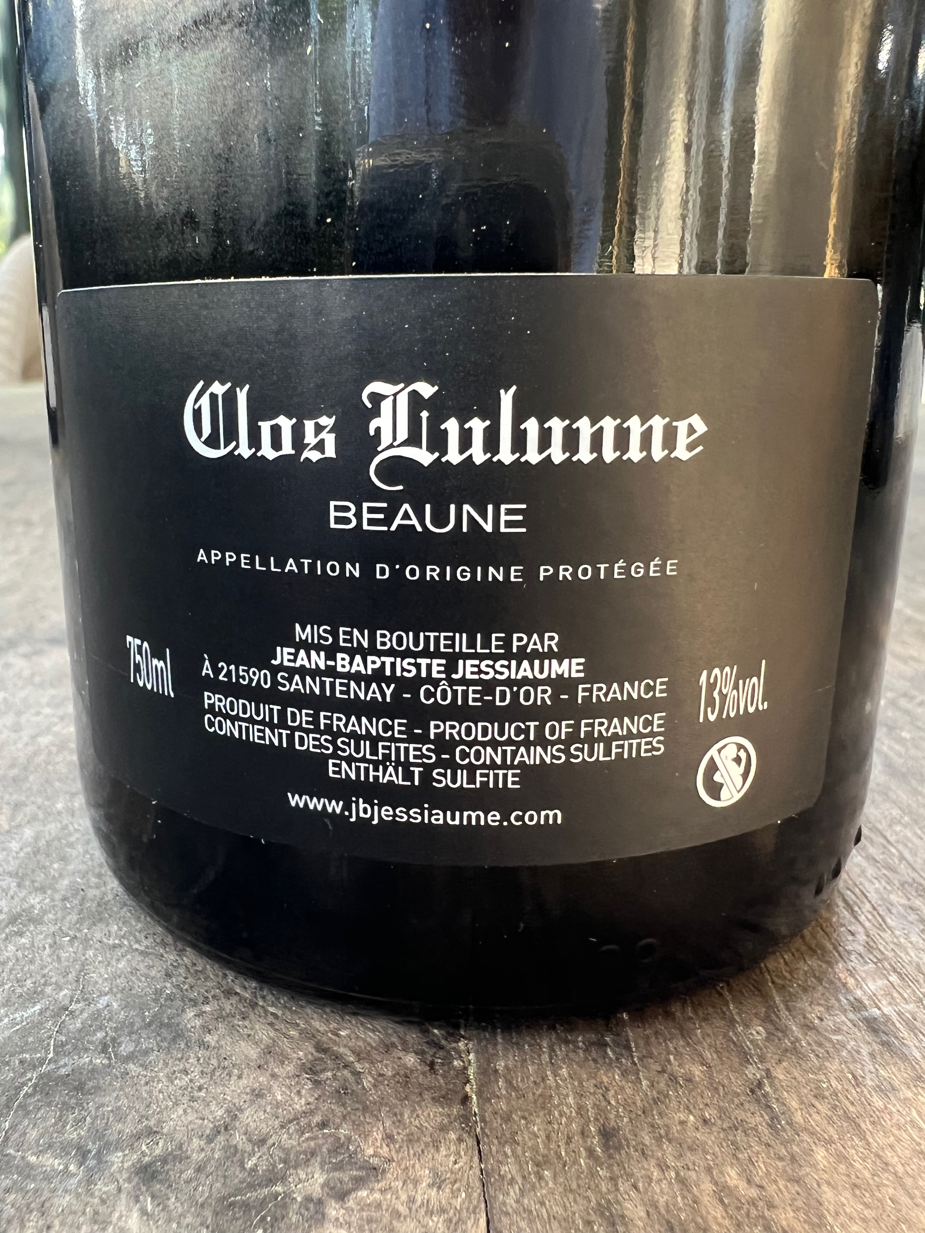 Jean Baptiste Jessiaume Beaune Clos Lalunne Blanc - Afbeelding 2