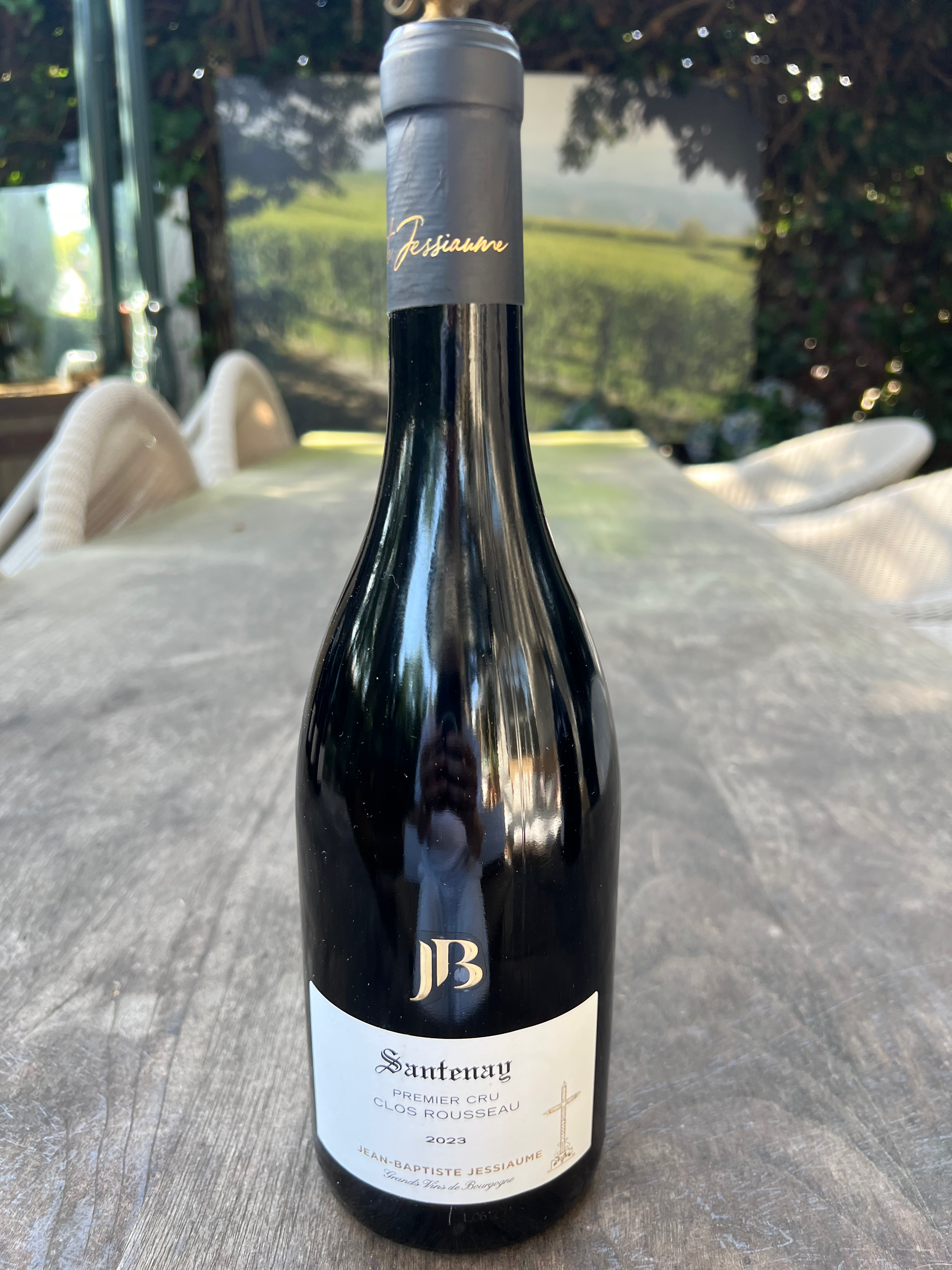 Jean-Baptiste Jessiaume Santenay premier Cru Clos Rousseau Rouge