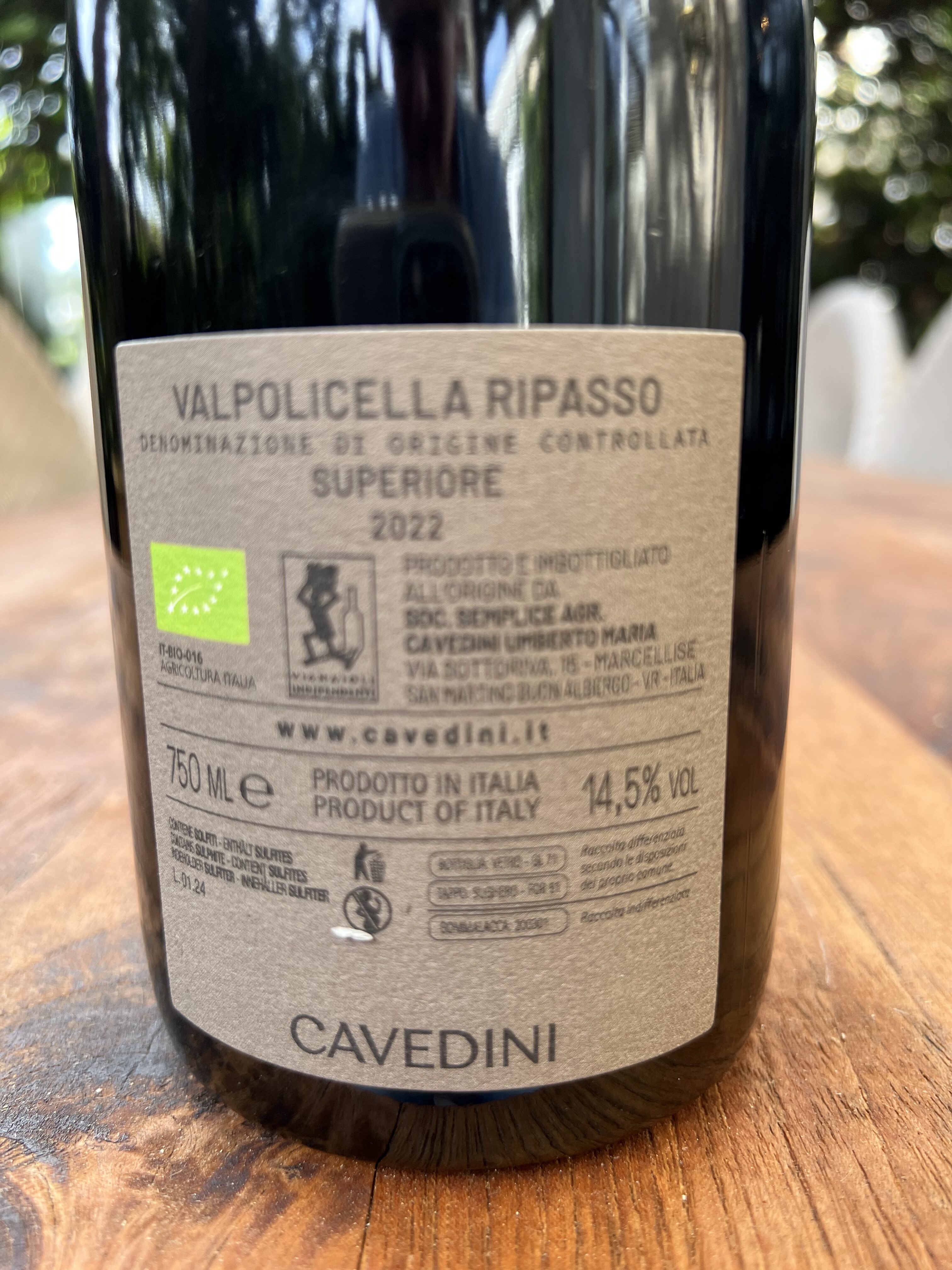 Cavedini Winery Ripasso della Valpolicella Superiore DOC - Image 2